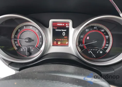 2017 Dodge Journey Sxt Awd z USA, uszkodzony, nr VIN 3C4PDDBG6HT591664